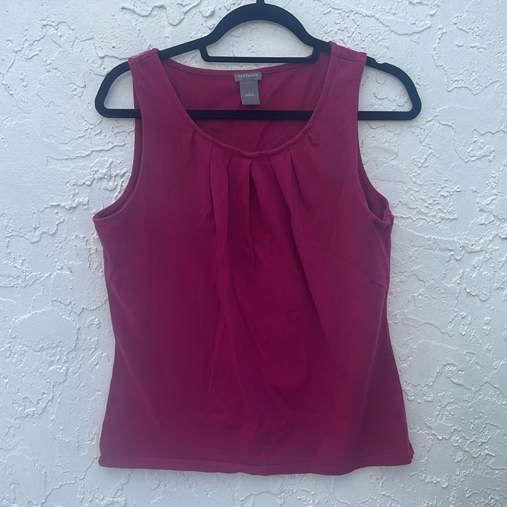 Ann Taylor size large purplish top